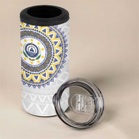 Cape Verde 4 in 1 Can Cooler Tumbler African Tribal Pattern