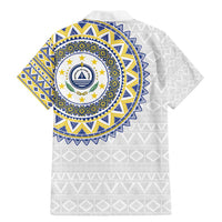 Cape Verde Family Matching Mermaid Dress and Hawaiian Shirt African Tribal Pattern