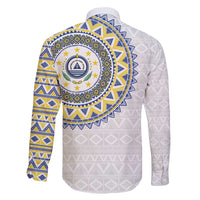 Cape Verde Family Matching Mermaid Dress and Hawaiian Shirt African Tribal Pattern