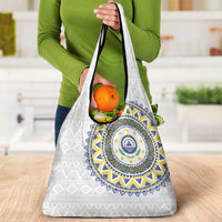 Cape Verde Grocery Bag African Tribal Pattern
