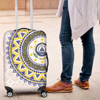Cape Verde Luggage Cover African Tribal Pattern