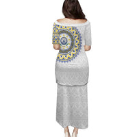 Cape Verde Puletasi African Tribal Pattern