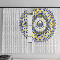 Cape Verde Window Curtain African Tribal Pattern