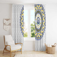 Cape Verde Window Curtain African Tribal Pattern