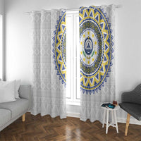 Cape Verde Window Curtain African Tribal Pattern