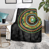 Ivory Coast Blanket African Tribal Pattern