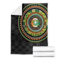 Ivory Coast Blanket African Tribal Pattern