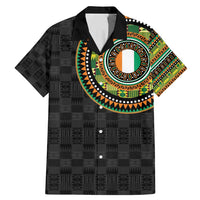 Ivory Coast Family Matching Mermaid Dress and Hawaiian Shirt African Tribal Pattern