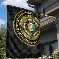 Ivory Coast Garden Flag African Tribal Pattern