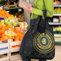 Ivory Coast Grocery Bag African Tribal Pattern
