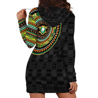 Ivory Coast Hoodie Dress African Tribal Pattern