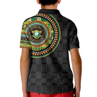 Ivory Coast Kid Polo Shirt African Tribal Pattern
