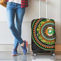 Ivory Coast Luggage Cover African Tribal Pattern