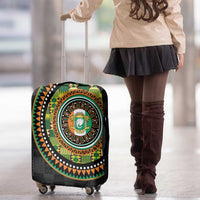 Ivory Coast Luggage Cover African Tribal Pattern