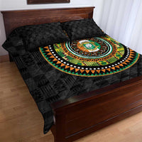 Ivory Coast Quilt Bed Set African Tribal Pattern