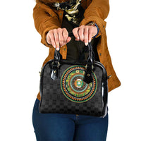Ivory Coast Shoulder Handbag African Tribal Pattern