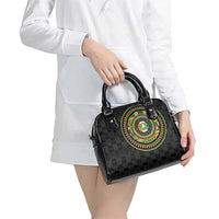 Ivory Coast Shoulder Handbag African Tribal Pattern