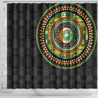 Ivory Coast Shower Curtain African Tribal Pattern
