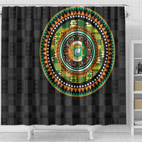 Ivory Coast Shower Curtain African Tribal Pattern