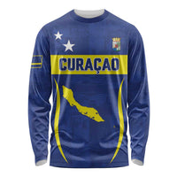 Custom Curacao Football 2026 Long Sleeve Shirt Road to Glory