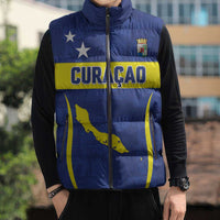 Custom Curacao Football 2026 Sleeveless Puffer Jacket Road to Glory