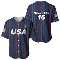 Custom USA Soccer 2026 Baseball Jersey Stars and Stripes Take the Field