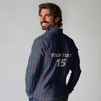 Custom USA Soccer 2026 Long Sleeve Polo Shirt Stars and Stripes Take the Field
