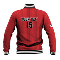 Custom Canada Soccer 2026 Baseball Jacket True North Takes the Pitch - Red
