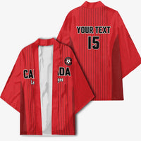 Custom Canada Soccer 2026 Kimono True North Takes the Pitch - Red