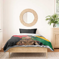 Nelson Mandela International Day Bedding Set African Pattern Grunge Style - Wonder Print Shop