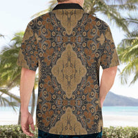 Madiba Nelson Mandela Hawaiian Shirt Indonesia Batik Earthy Brown - Wonder Print Shop