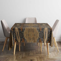 Madiba Nelson Mandela Tablecloth Indonesia Batik Earthy Brown - Wonder Print Shop