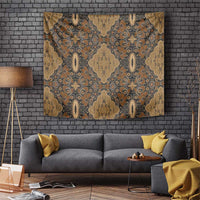 Madiba Nelson Mandela Tapestry Indonesia Batik Earthy Brown - Wonder Print Shop