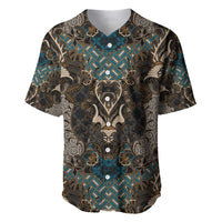 Madiba Nelson Mandela Baseball Jersey Indonesia Batik Black - Wonder Print Shop