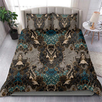Madiba Nelson Mandela Bedding Set Indonesia Batik Black - Wonder Print Shop