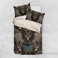 Madiba Nelson Mandela Bedding Set Indonesia Batik Black - Wonder Print Shop