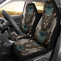 Madiba Nelson Mandela Car Seat Cover Indonesia Batik Black - Wonder Print Shop