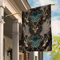 Madiba Nelson Mandela Garden Flag Indonesia Batik Black - Wonder Print Shop