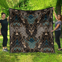 Madiba Nelson Mandela Quilt Indonesia Batik Black - Wonder Print Shop