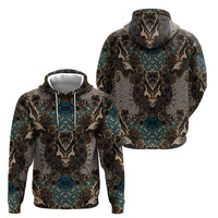 Madiba Nelson Mandela Zip Hoodie Indonesia Batik Black - Wonder Print Shop