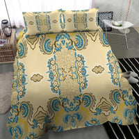Madiba Nelson Mandela Bedding Set Indonesia Batik Yellow Bule - Wonder Print Shop