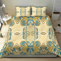 Madiba Nelson Mandela Bedding Set Indonesia Batik Yellow Bule - Wonder Print Shop