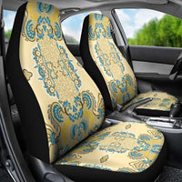 Madiba Nelson Mandela Car Seat Cover Indonesia Batik Yellow Bule - Wonder Print Shop