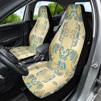 Madiba Nelson Mandela Car Seat Cover Indonesia Batik Yellow Bule - Wonder Print Shop