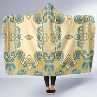 Madiba Nelson Mandela Hooded Blanket Indonesia Batik Yellow Bule - Wonder Print Shop