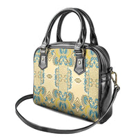 Madiba Nelson Mandela Shoulder Handbag Indonesia Batik Yellow Bule - Wonder Print Shop