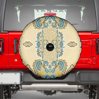 Madiba Nelson Mandela Spare Tire Cover Indonesia Batik Yellow Bule - Wonder Print Shop