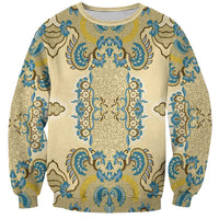 Madiba Nelson Mandela Sweatshirt Indonesia Batik Yellow Bule - Wonder Print Shop