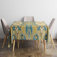 Madiba Nelson Mandela Tablecloth Indonesia Batik Yellow Bule - Wonder Print Shop
