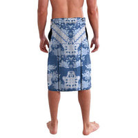 Indonesia Javanese Batik Lavalava Nelson Mandela Madiba Blue - Wonder Print Shop